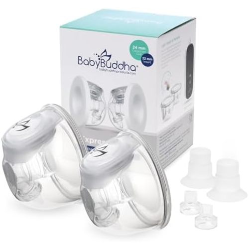 Hands Free Milk Collection Cups for Breast Pump, 8 Fl Oz Each, Small 2-Pack
