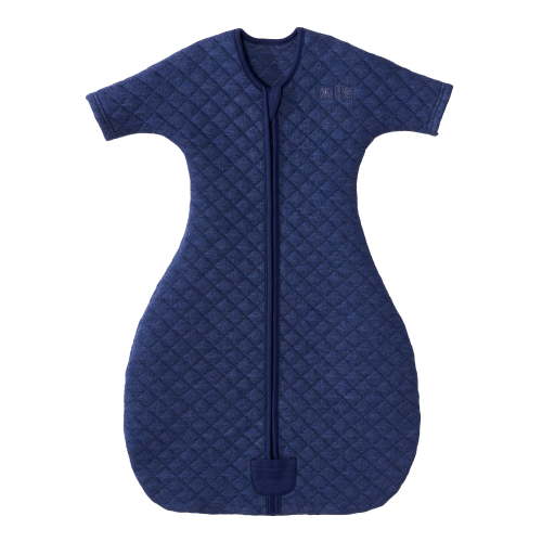 HALO® Sleepsack® Easy Transition, 100% Cotton, Navy Heather, Boys, Small, 3-6 Months