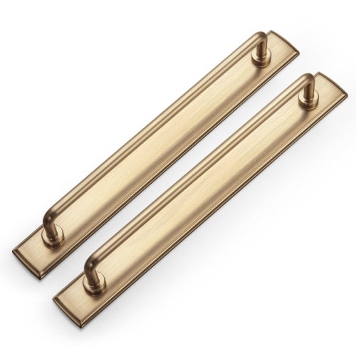 MECANS Sleek Bar Pull With Backboard Multipack & Reviews | Wayfair