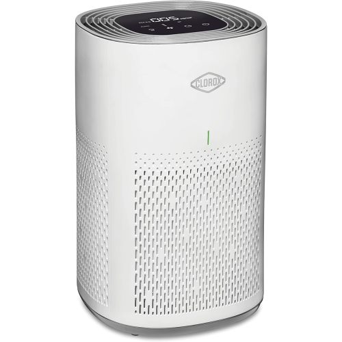 Clorox HEPA Air Purifiers for Home, True HEPA Filter, Medium Rooms Up to 1,000 Sq Ft, Removes 99.9% of Mold, Viruses, Wildfire Smoke, Allergens, Pet Allergies, Dust, AUTO Mode, Whisper Quiet