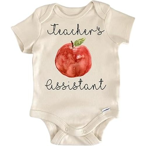 Teacher Baby Bodysuit – Funny Infant Outfit, Unisex Cotton Baby Clothes, Soft Short Sleeve Newborn Bodysuit