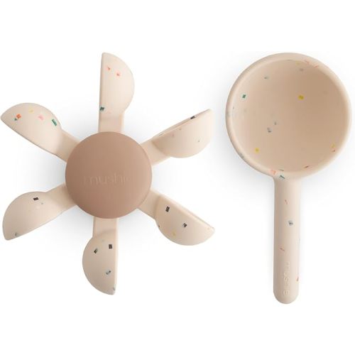 mushie Water Wheel Bath Toy | Toddler Sensory Toys for Bath & Play