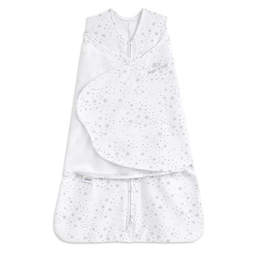 HALO 100% Cotton Sleepsack Swaddle, 3-Way Adjustable Wearable Blanket, TOG 1.5, Jungle Cotton, Preemie, Birth-5lbs