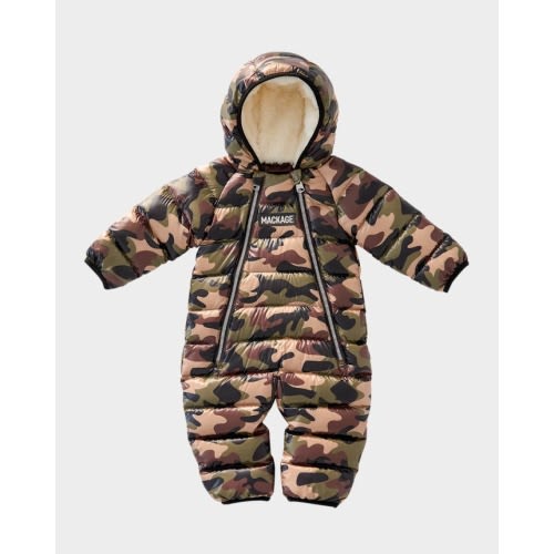 Kid's Bambi Camo Weightless Snowsuit, Size 3M-24M