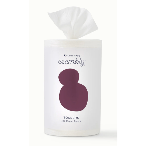 Disposable Biodegradable Cloth Diaper Liners - Esembly Baby