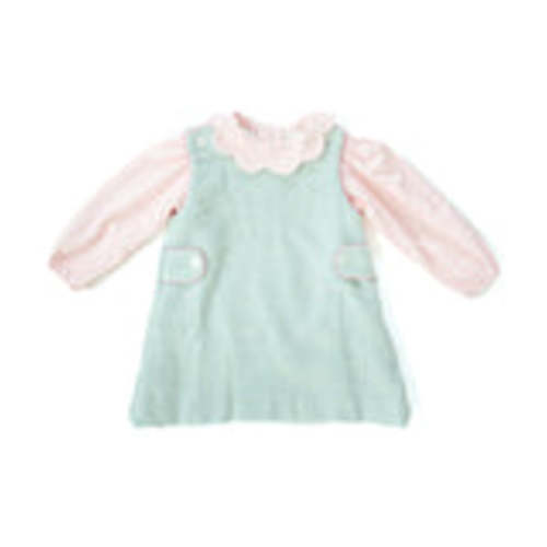 Classic Green and Pink Dress ONLY