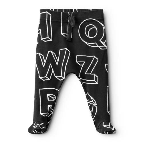 a-z footed baggy pants