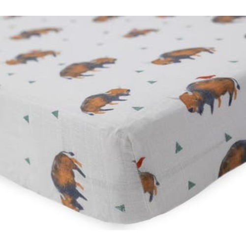 Cotton Muslin Crib Sheet