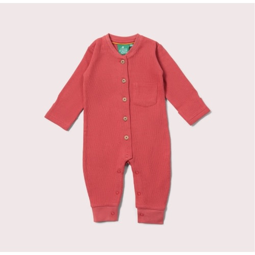Holly Berry Organic Waffle Playsuit – Little Green Radicals
