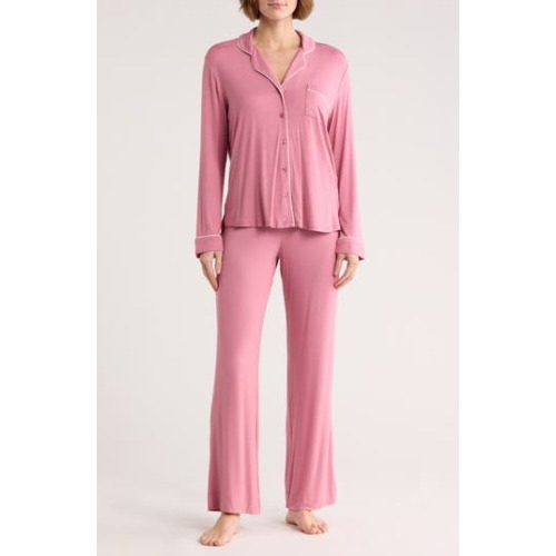 NORDSTROM RACK Tranquility Long Sleeve Shirt & Pants Pajamas | Nordstromrack