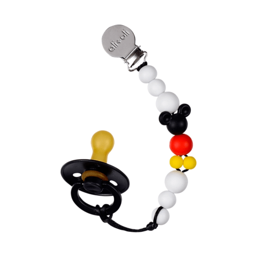 Mickey Mouse Pacifier Clip