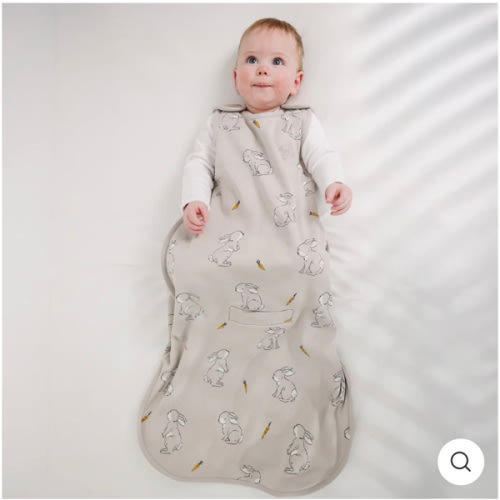 4 Season® Ultimate Baby Sleep Bag, Merino Wool & Organic Cotton, Bunny