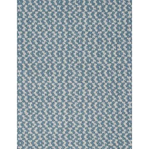 Toulouse Blue/White Eco Cotton Loom-Hooked Rug