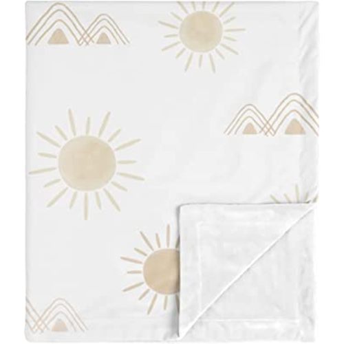 Sweet Jojo Designs Boho Desert Sun Taupe Blanket