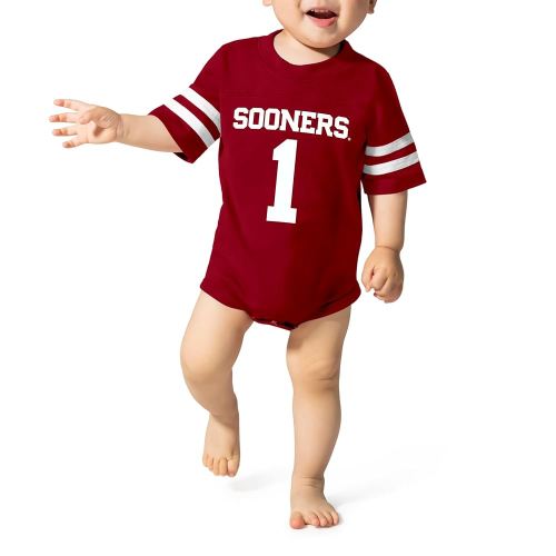 Little King College Football #1 Infant Jersey Game Romper-Sizes 6M 12M 18M