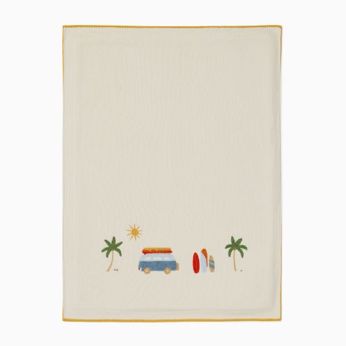 Surf Shack Baby Blanket