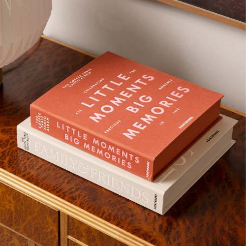 Little Moments Big Memories Photo Album | Orange