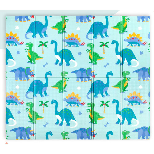Wildkin Baby Play Mat - Large Folding Foam Play Mat for Infants, Babies, Toddlers, Waterproof, Double-Sided (70" x 59") - Unicorn & Reviews | Wayfair