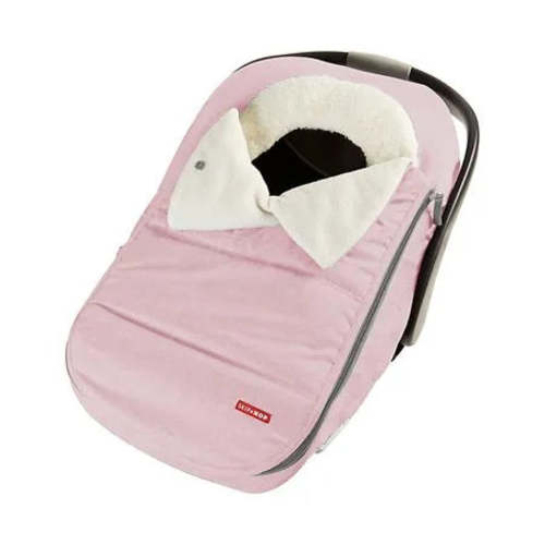 Skip Hop Winter Car Seat Cover, Stroll & Go - Pink Heather