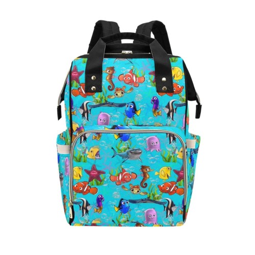 Finding Nemo Diaper Bag Backpack | Finding Nemo Diaper Bag | Nemo Backpack | Disney Diaper Bag | Disney Backpack | Disney Diaper Backpack