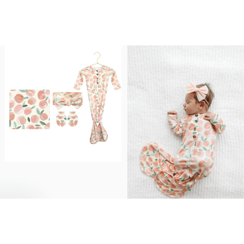 Georgia Newborn Headband Bundle (Gown)