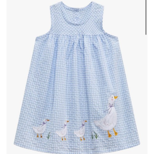 FreeLu Toddler Girls Cotton Summer Short Sleeve Dress Cartoon Print Casual Jersey Dresses