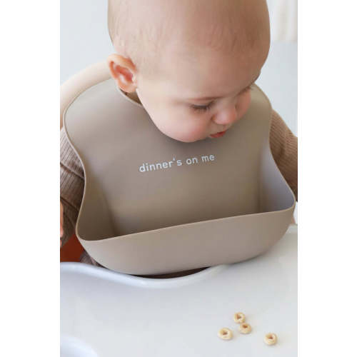 Silicone Baby Bib | Dinner's On Me
