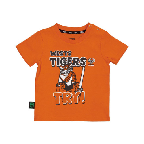 Black Tigers NRL Baby T-Shirt | Best&Less™ Online
