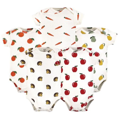 Touched by Nature Organic Cotton Bodysuits, Fruits And Veggies