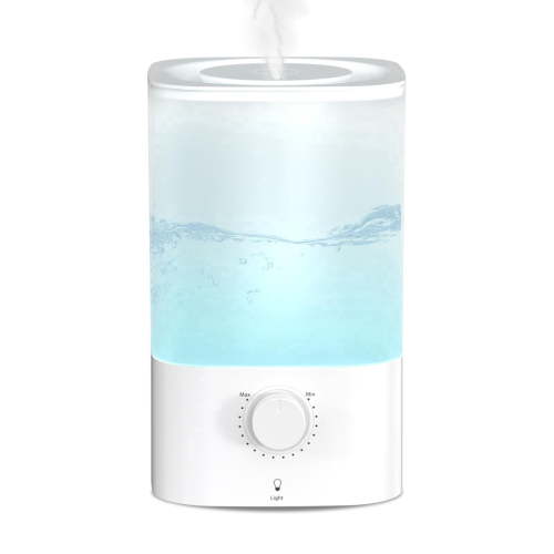 Auseo 3.2L Cool Mist Humidifier, Top fill Humidifier, 7 Color LED Light, Quite Ultrasonic Humidifier, 40H Runtime