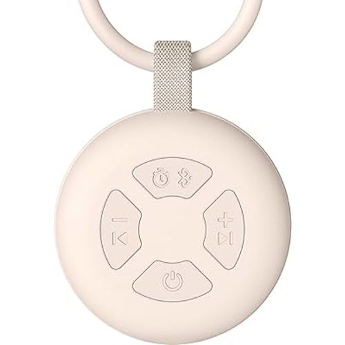 Portable Sound Machine for Baby | White Noise | 12 Soothing Sounds | Noise Canceling for Travel, Office, Nursery | Baby Shower | Registry Gift | Sleep Soother for Babies Kids Adults | Putty