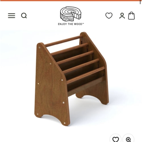 ❖ Wooden Montessori Bookshelf ❖ Enjoy The Wood