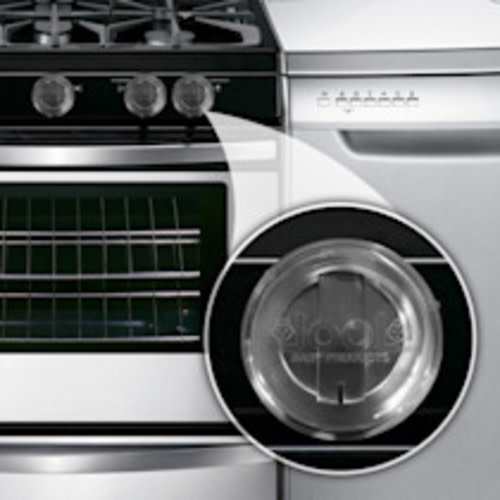 Jool Baby Clear Stove Knob Covers (5 Pack) - Clear