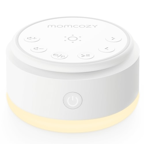 Momcozy Portable White Noise Machine, Rechargeable Travel Sound Soother