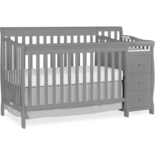 Dream On Me 5 in 1 Brody Convertible Crib with Changer
