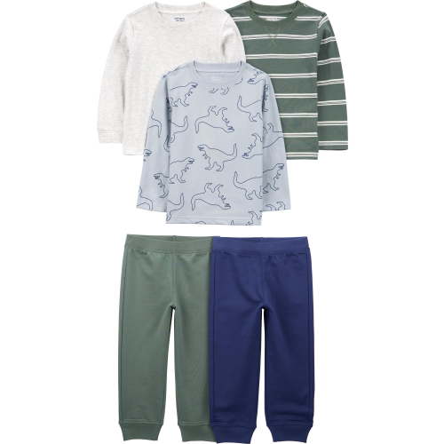 Carter's Child of Mine Baby and Toddler Boy Outfit Set, 5-Piece, Sizes 12M-5T