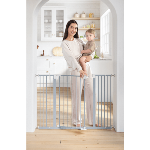 Baby Safety Gate with 3 Extensions