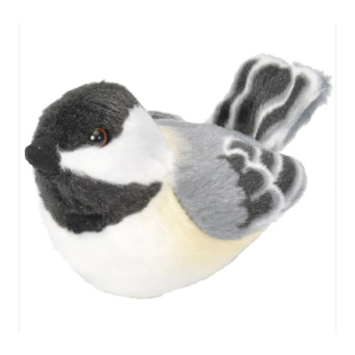 Audubon II Black-capped Chickadee Stuffed Animal - 5"