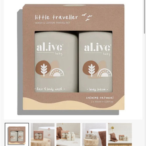 BABY HAIR & BODY DUO - CALMING OATMEAL – al.ive body