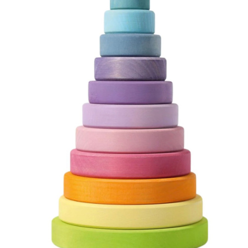 Grimm’s Pastel Wooden Stacking Tower