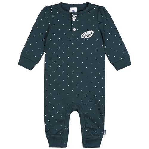 Gerber NFL baby-girls Nfl Team Footless Coverall