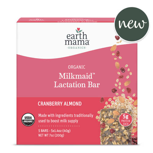 Organic Milkmaid Lactation Bars Cranberry Almond