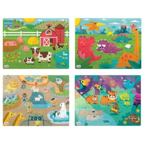 Chuckle & Roar Tray Kids Puzzles