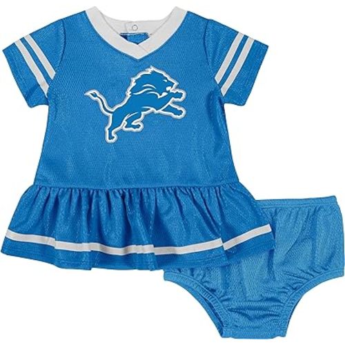 Gerber NFL Baby Girls Jersey Dress and Diaper Cover