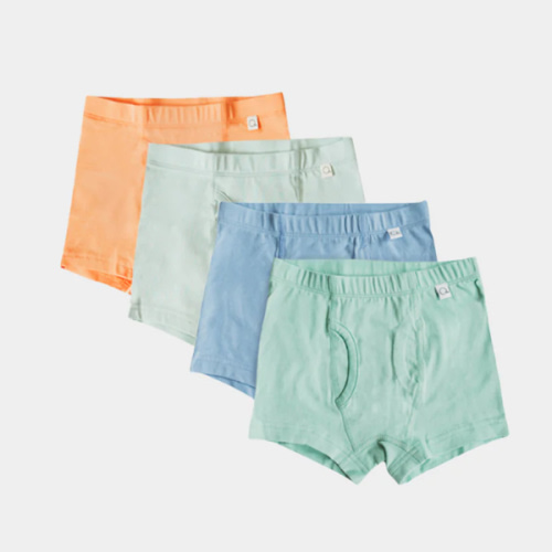 Organic Cotton Boxer Briefs for Kids 4 Pack – Q for Quinn & Basics by Quinn