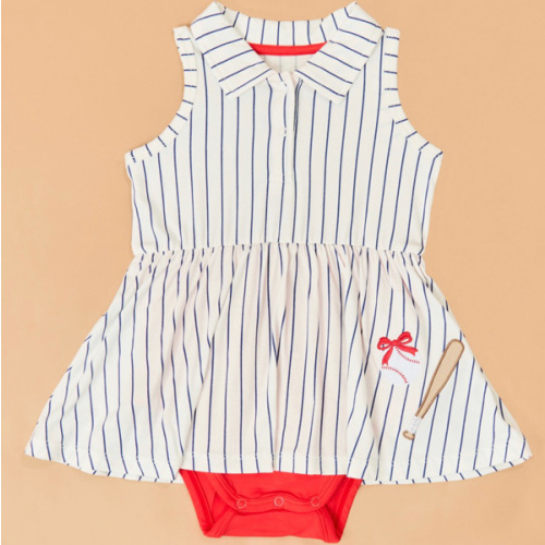 Slugger Baseball Polo Bodysuit Dress