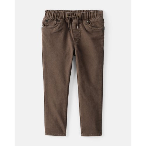 Toddler Boy  Pull-On Slim Fit Pants - Brown - OshKosh B'gosh | Carter's