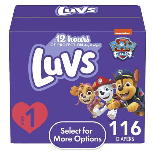 Luvs Diapers Size 1, 116 Count (Select for More Options)