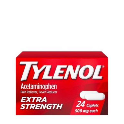 Tylenol Extra Strength Pain Reliever and Fever Reducer Caplets - Acetaminophen - 24ct