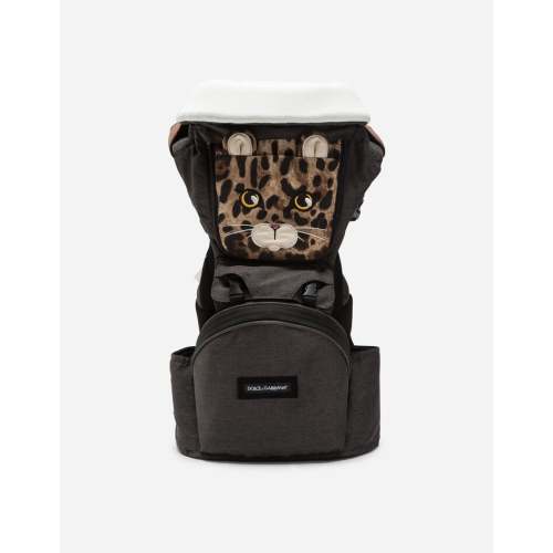 Leopard baby carrier in Multicolor for Boys | Dolce&Gabbana® US